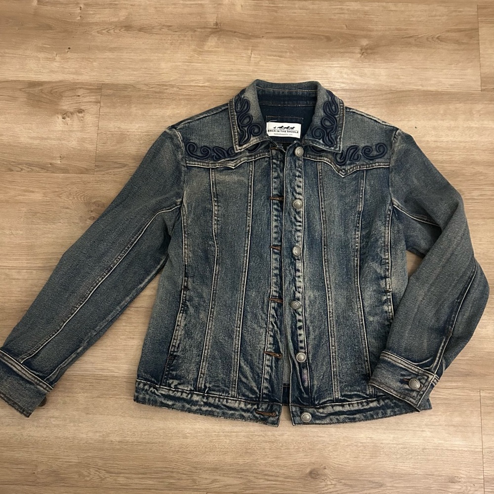 Embroidered Denim Jacket